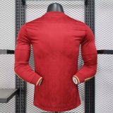 Bayern Munich  125th Anniversary  Red Long Sleeve Player 1:1 Quality Soccer Jersey 24/25