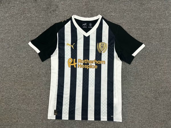 Rotherham United Third Fans 1:1 Quality Soccer Jersey 25/26