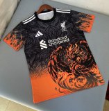 Liverpool  Black Orange  Fans 1:1 Quality Soccer Jersey 25/26