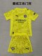 Manchester City Goalkeeper Yellow Kids Kits 1:1 Quality Soccer Jersey 25/26