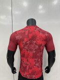 Morocco Red  Training  Clothes Player 1:1 Quality Soccer Jersey 25/26