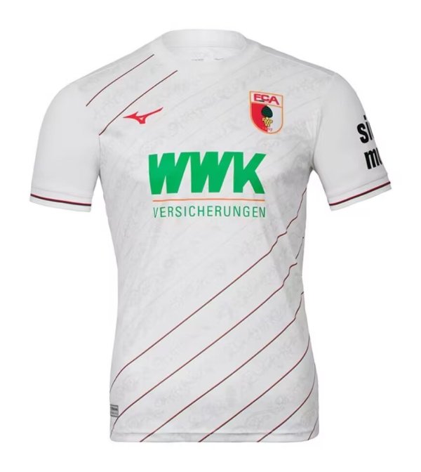 FC Augsburg Home Fans 1:1 Quality Soccer Jersey 24/25