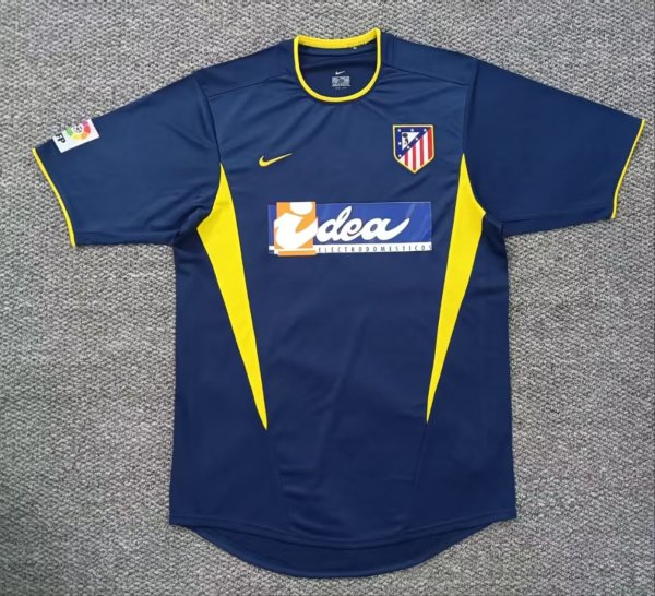 Atletico Madrid Away Retro 1:1 Quality Soccer Jersey 2002/2003