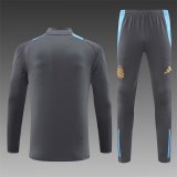 Argentina Training Gark Grey 1:1 Quality Training Jersey 24/25