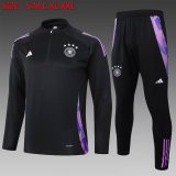 Germany Black Training Clothes 1:1 Quality Soccer Jersey 24/25