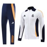 Real Madrid White Training Tracksuit 1:1 Quality Training Jersey 24/25