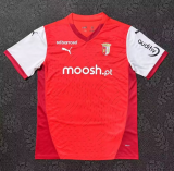 Braga Home Fans 1:1 Quality   Soccer Jersey 24/25