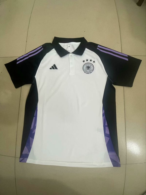Germany Polo Shirt Fans 1:1 Quality Soccer Jersey 24/25