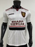 Manchester United Away Player 1:1 Quality Retro Soccer Jersey 1998/1999