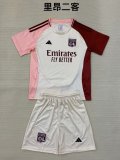 Lyonnais  Third Kids Kits 1:1 Quality Soccer Jersey 24/25