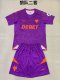 Wolves Third  Kids Kits 1:1 Quality Soccer Jersey 24/25
