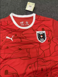 24/25 Austria Home Fans Soccer Jersey