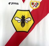 2001/2002 Rayo Vallecano Home Fans Retro 1:1 Quality Soccer Jersey