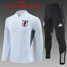 Japan Light Gray Kids 1:1 Quality Training Jersey 25/26