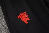 Manchester United Black Training Tracksuit 1:1 Quality Soccer Jersey 24/25
