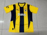 Fenerbahce  Home Yellow 1:1 Quality Soccer Jersey 24/25