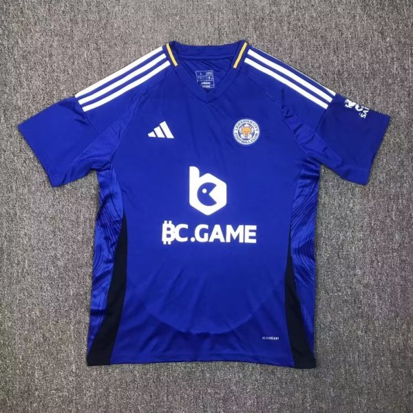 Leicester City Home Fans 1:1 Quality Soccer Jersey 24/25