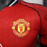 Manchester United  Home Player 1:1 Quality Soccer Jersey 25/26