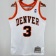 Nuggets IVERSON #3 White  Retro  热压 1:1 Quality NBA Jersey 2006/2007