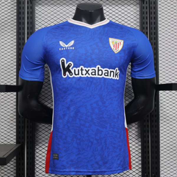 Athletic Bilbao Away Player 1:1 Quality Soccer Jersey 24/25