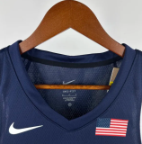 Team USA BOOKER #15 Sapphire Blue 1:1 Quality  NBA Jerseys 2025