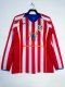 Retro Atletico Madrid Home Long Sleeve 1:1 Quality Soccer Jersey 2004/2005