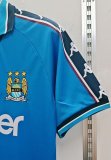 Manchester City Home Fans 1:1 Retro Soccer Jersey 1997/1998