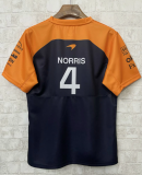 F1 racing Suit T-shirt 2025 new McLaren team  shirt 1:1 Quality F1 Jerseys