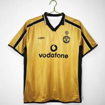 2001/2002  Manchester United  Away Fans 1:1 Quality Retro Soccer Jersey