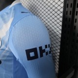 Manchester City Home Long Sleeve Player 1:1 Quality Soccer Jersey 25/26