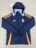 Real Madrid Blue Windbreaker 25/26