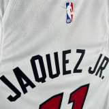 Miami Heat JAQUEZ JR. #11 White  1:1 Quality NBA Jersey 24/25