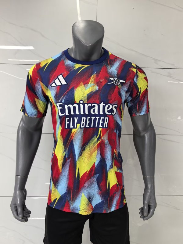 Arsenal Colorful Training Clothes Fans 1:1 Quality Soccer Jersey 25/26