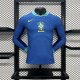 Brazi  Blue  Long Sleeve  Player 1:1 Quality Soccer Jersey 24/25