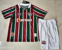Fluminense Home Fans Kids 1:1 Quality Soccer Jersey 24/25 Fluminense Home Fans Kids 1:1 Quality Soccer Jersey 24/25