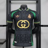 Real Madrid GUCCI Black Player 1:1 Quality Soccer Jersey 24/25