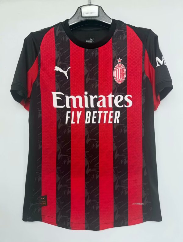 AC Milan Home Player 1:1 Quality Soccer Jersey 25/26