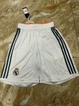 Real Madrid White Home 1:1 Quality Retro Shorts 2013/2014 Real Madrid White Home 1:1 Quality Retro Shorts 2013/2014