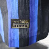 Inter Milan Home Long sleeve Player 1:1 Quality Soccer Jersey 25/26