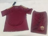 24/25 Roma Home Kids kits 1:1 Quality  Soccer Jersey