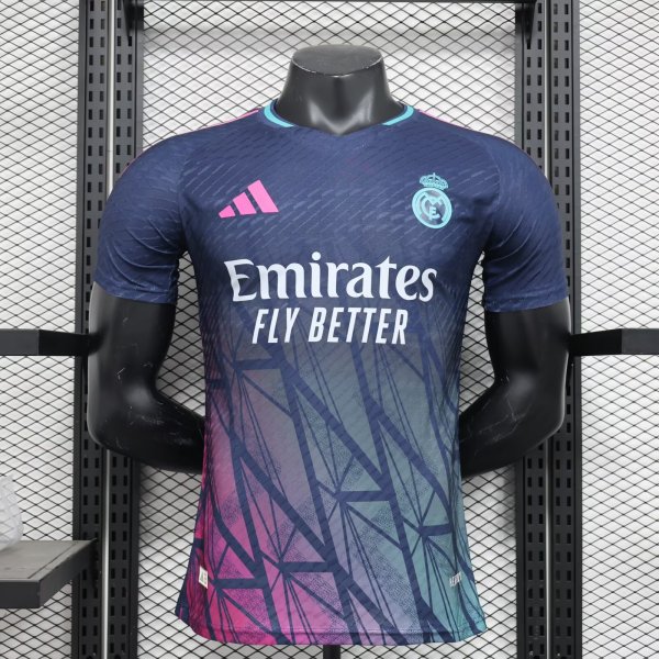 Real Madrid   Special  Edition  Gradient Purple  Player 1:1 Quality Soccer Jersey 24/25