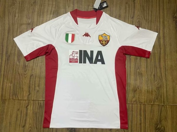 Roma Away Fans Retro 1:1 Quality Soccer Jersey 2001/2002