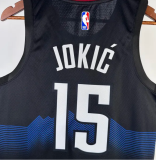 Nuggets JOKIC #15 Black City Edition 1:1 Quality NBA Jersey 23/24