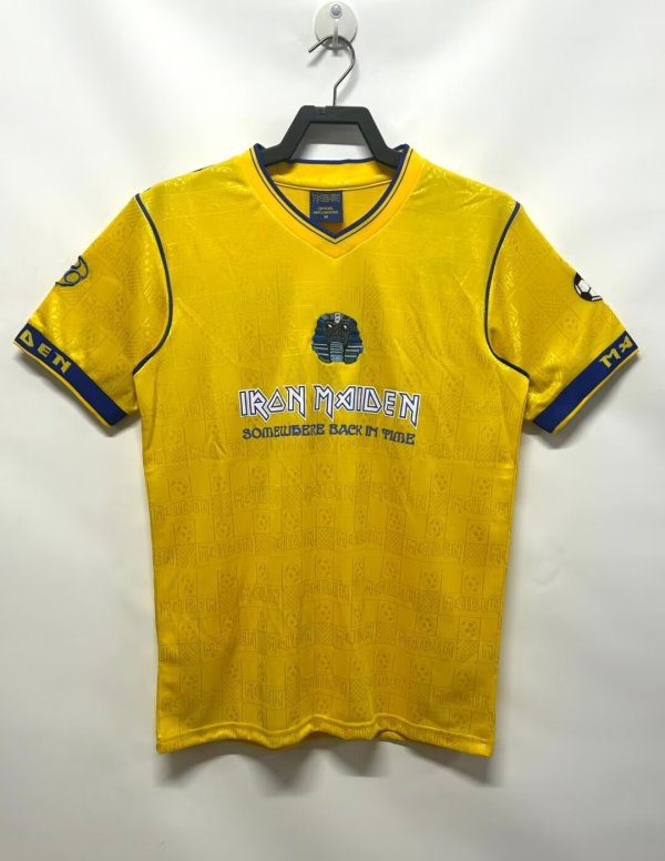 Iron Lady Away Yellow 1:1 Retro Soccer Jersey 2008