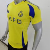 Al-Nassr FC Home Player  Version 1:1 Quality Soccer Jersey 24/25