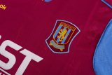 Aston Villa Home Fans Retro 1:1 Quality Soccer Jersey 1995/1997