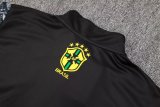 Brazil Training Black 1:1 Quality Training Jersey 24/25