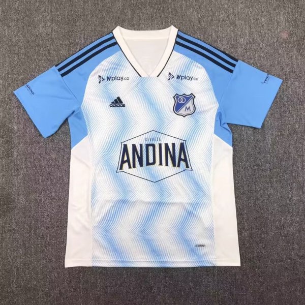 Millonarios Futbol Away Fans 1:1 Quality Soccer Jersey 24/25