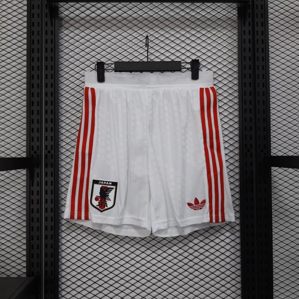Japan White Player 1:1 Quality Shorts 25/26