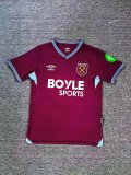 West Ham United Home Fans 1:1 Quality Soccer Jersey 25/26
